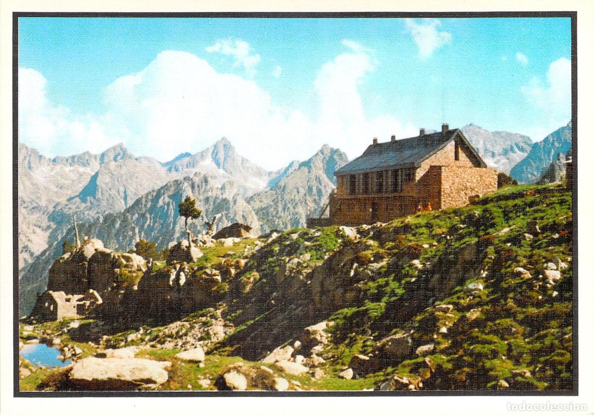 Postales: Postal del Refugi d'Amitges en el Parque Nacional de Aig&uuml;estortes