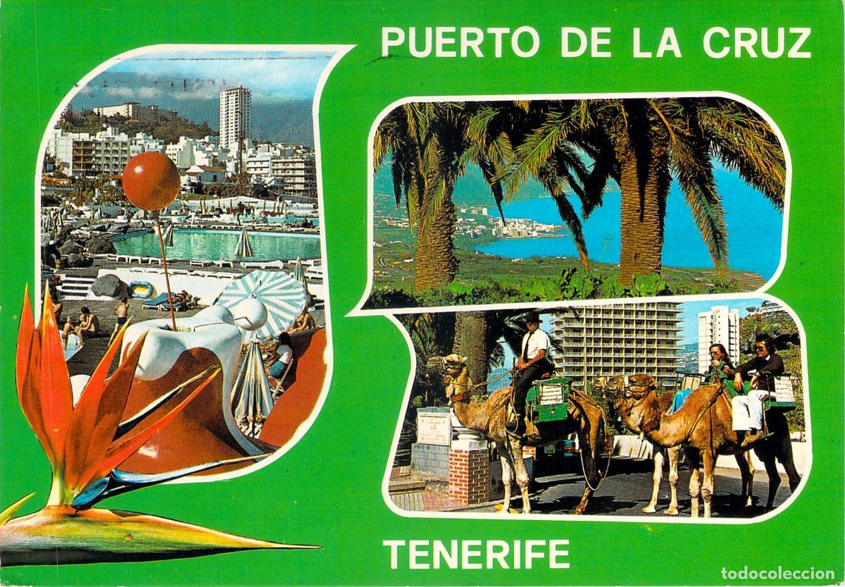 Postales: Postal de Puerto de la Cruz y vistas de Tenerife