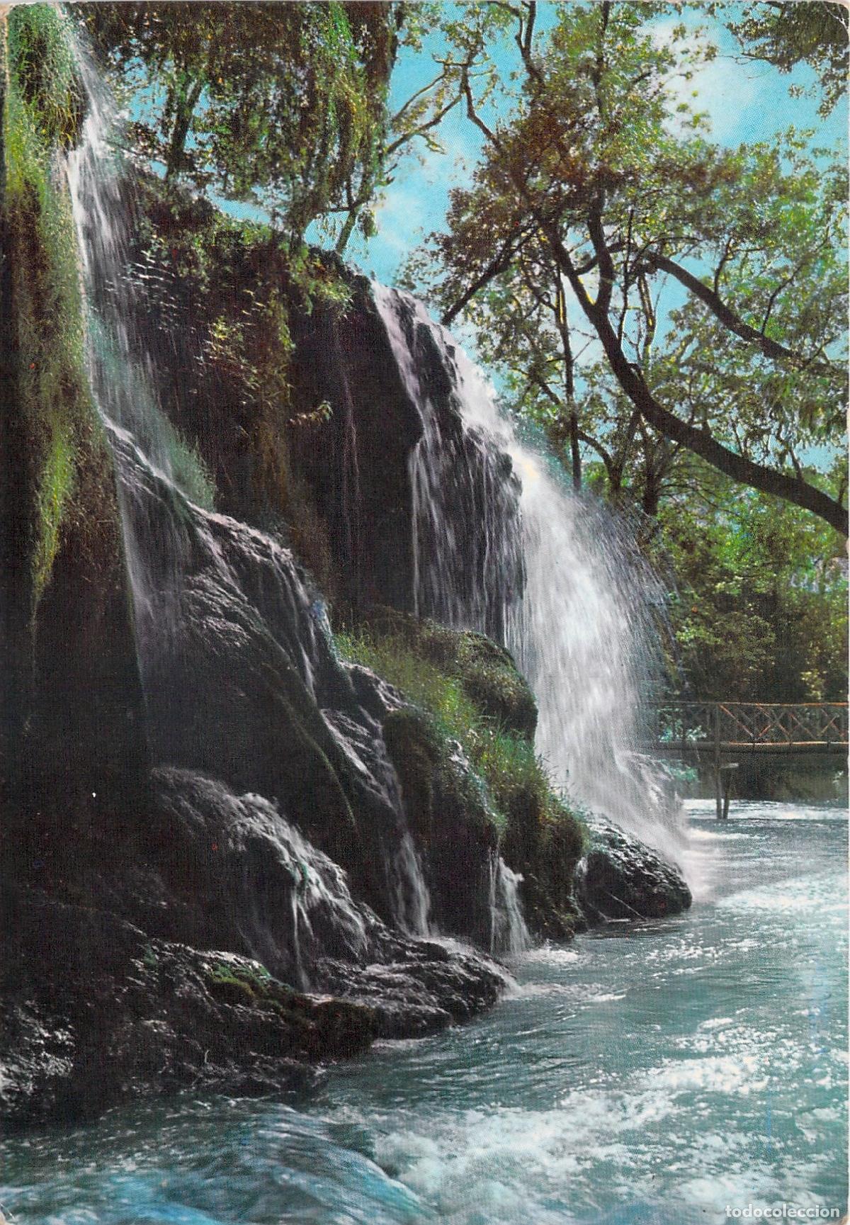Postales: Postal de la Cascada del Iris en el Monasterio de Piedra, Zaragoza
