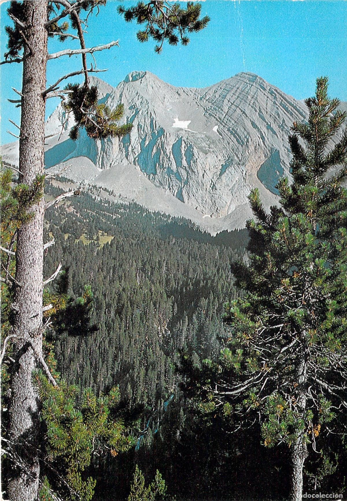 Postales: Postal del Pirineo Aragon&eacute;s, Pico de la Picollosa y Feixon Ciego