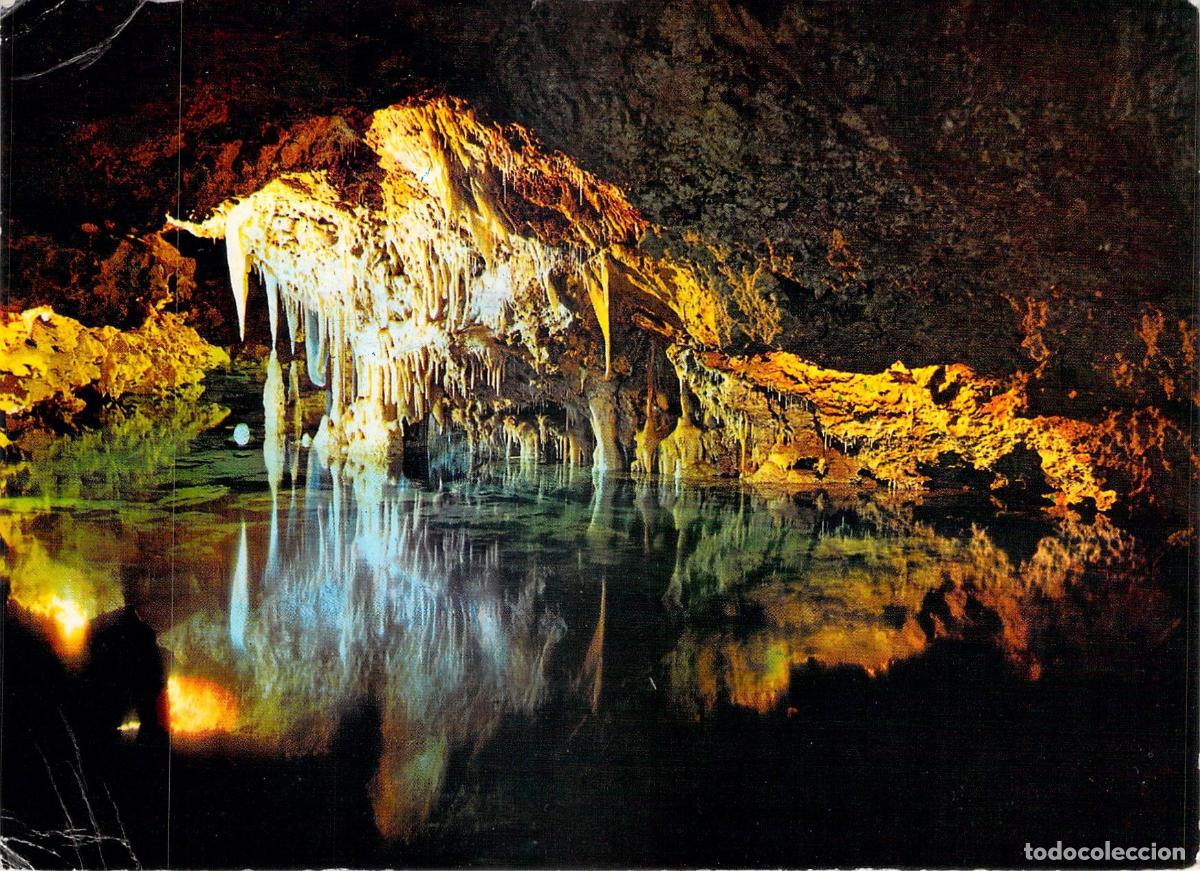 Postales: Postal de las Cuevas de Porto Cristo en Mallorca