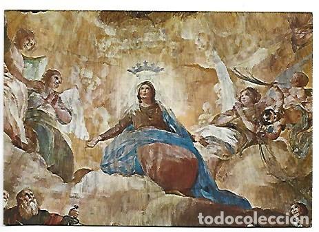 Postales: DETALLE, &rdquo; CUPULA. REGINA MARTYRUM &rdquo;.- CAPILLA DE SAN JOAQUIN - BASILICA DEL PILAR.- ZARAGOZA