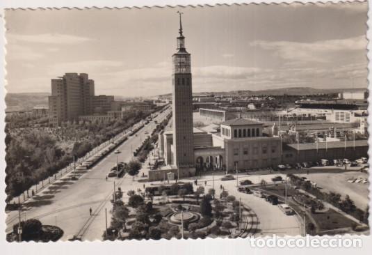 Postales: 182. Zaragoza. Feria de Muestras y Paseo de Isabel la Cat&oacute;lica. Ediciones Sicilia. Fecha al dorso. 5