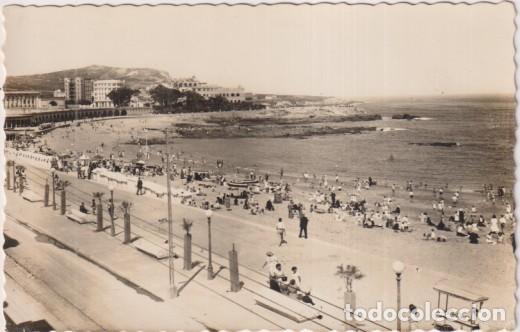 Postales: 143 La Coru&ntilde;a. Playa de Riazor. Ediciones Arribas. Sin usar