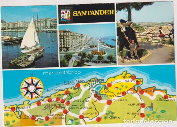 Postales: Santander. - Puerto Chico. sin usar