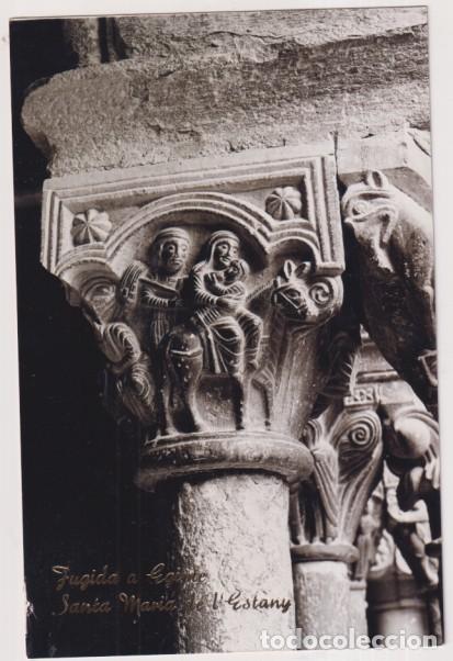 Postales: Foto-Postal. Fugida a Egipto Santa mar&iacute;a de L&acute;Estany. Sin usar