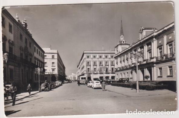 Postales: 11. Huelva. Gran V&iacute;a y ayuntamiento. Ediciones Sicilia. Sin usar