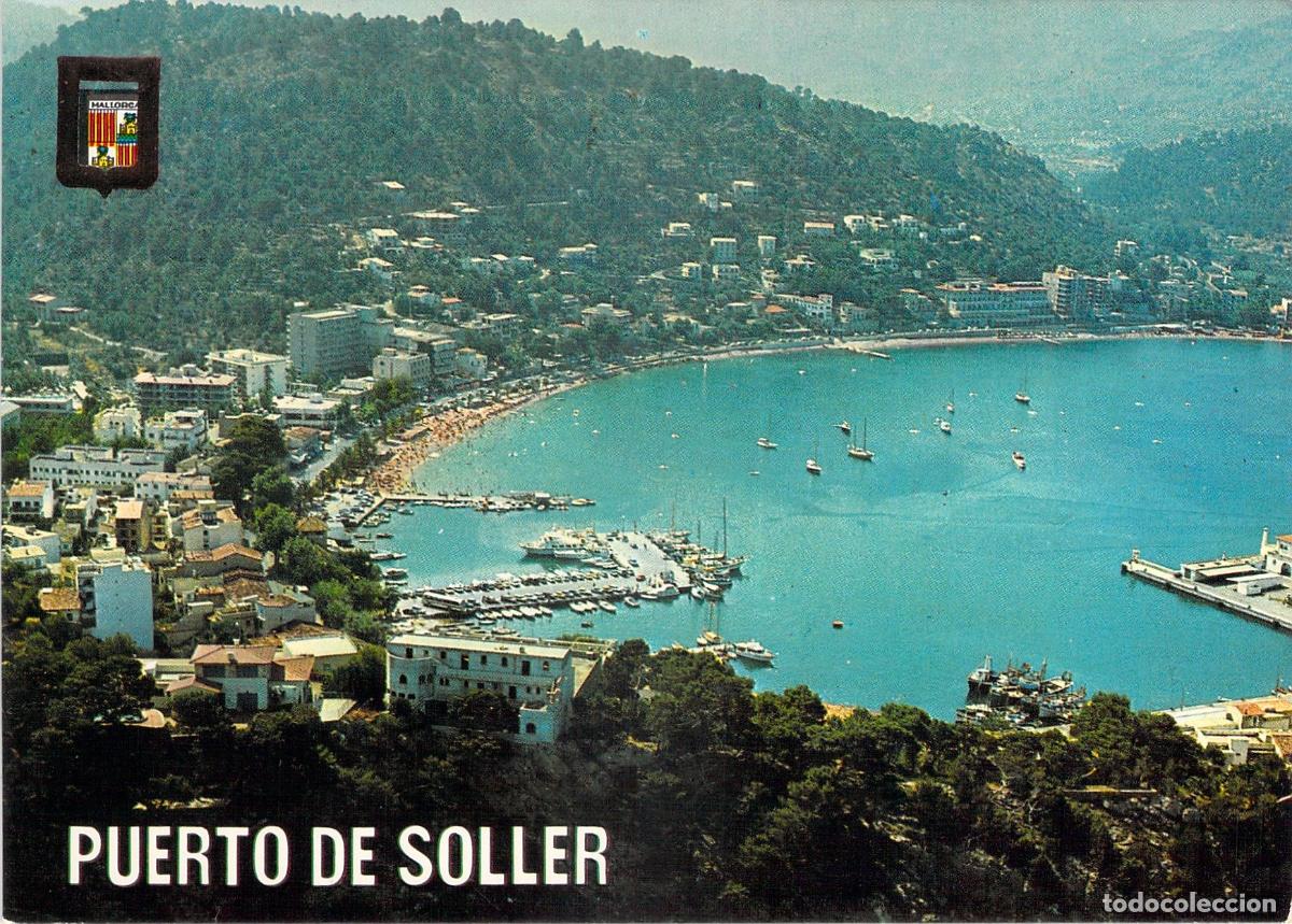 Postales: Postal de Puerto de S&oacute;ller Mallorca vista a&eacute;rea
