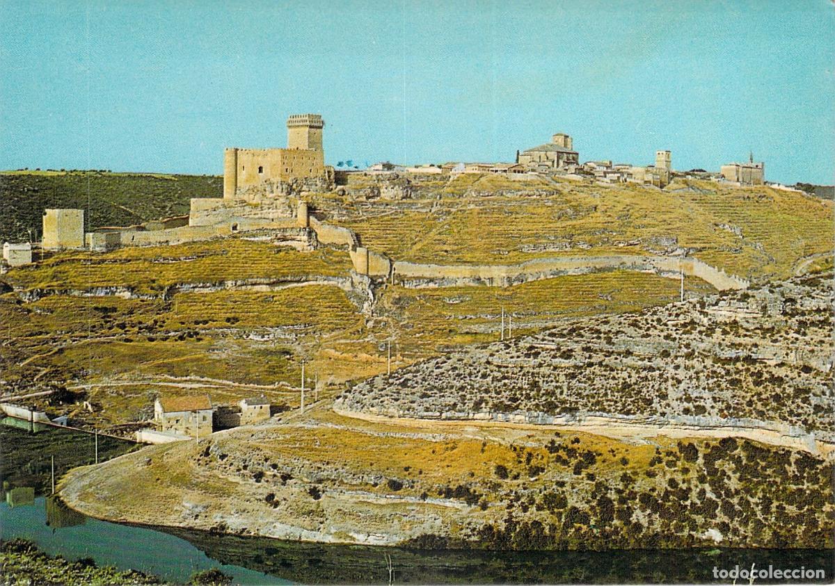 Postales: Postal Castillo de Alarc&oacute;n y Parador Nacional Marqu&eacute;s de Villena