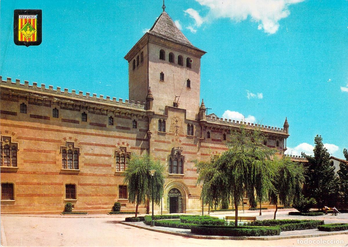 Postales: Postal de la Plaza del Cardenal Casa&ntilde;as en La Seu d'Urgell