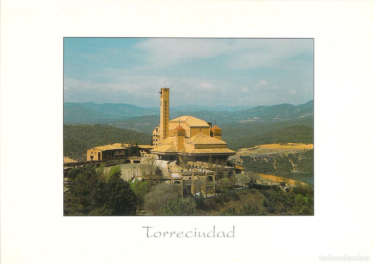 Postales: Postal de la vista general del Santuario de Torreciudad, Huesca
