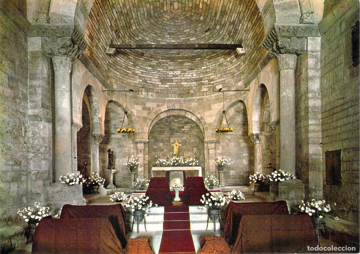 Postales: Postal de la Iglesia Parroquial de Porqueras en Banyoles