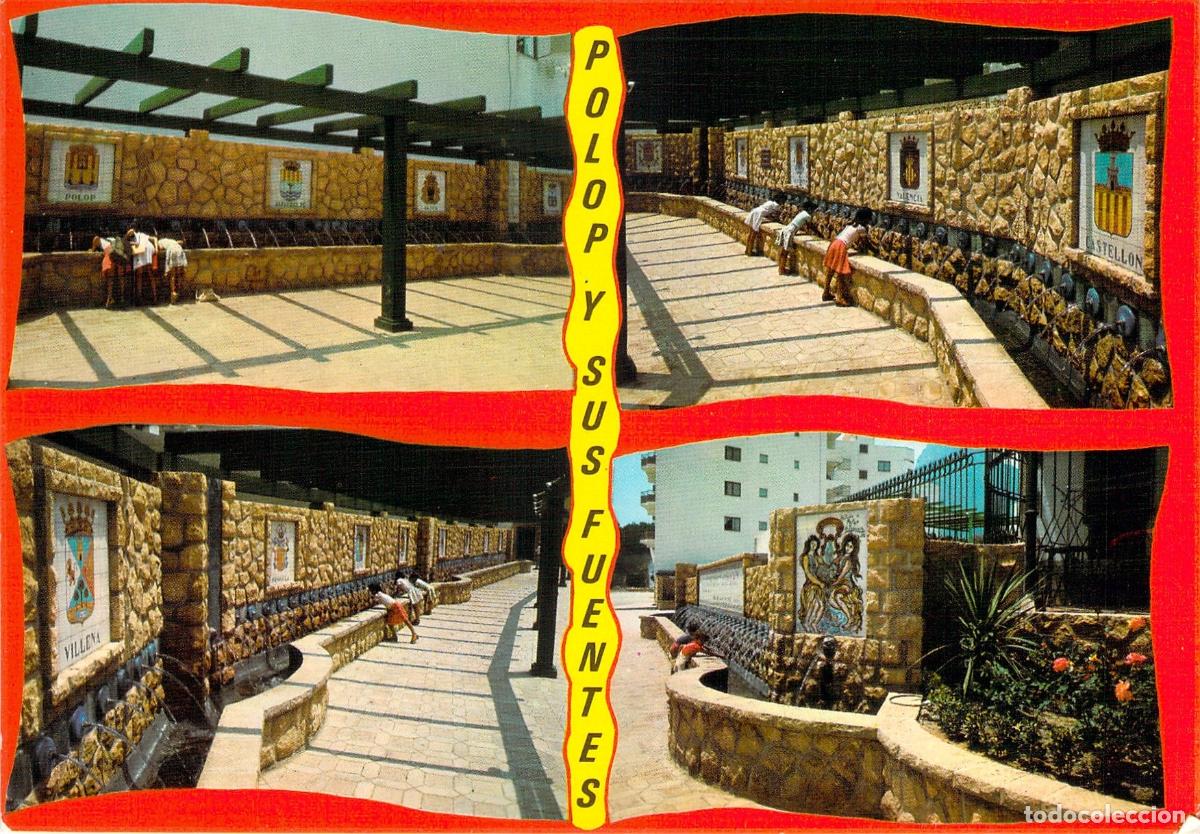 Postales: Postal de Polop de la Marina, Alicante: Las Fuentes