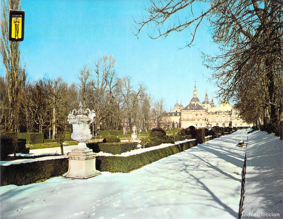 Postales: Postal de los Jardines del Parterre de la Fama en La Granja de San Ildefonso
