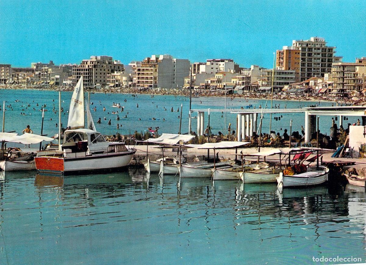 Postales: Postal de El Arenal, Vista desde el Club N&aacute;utico, Mallorca