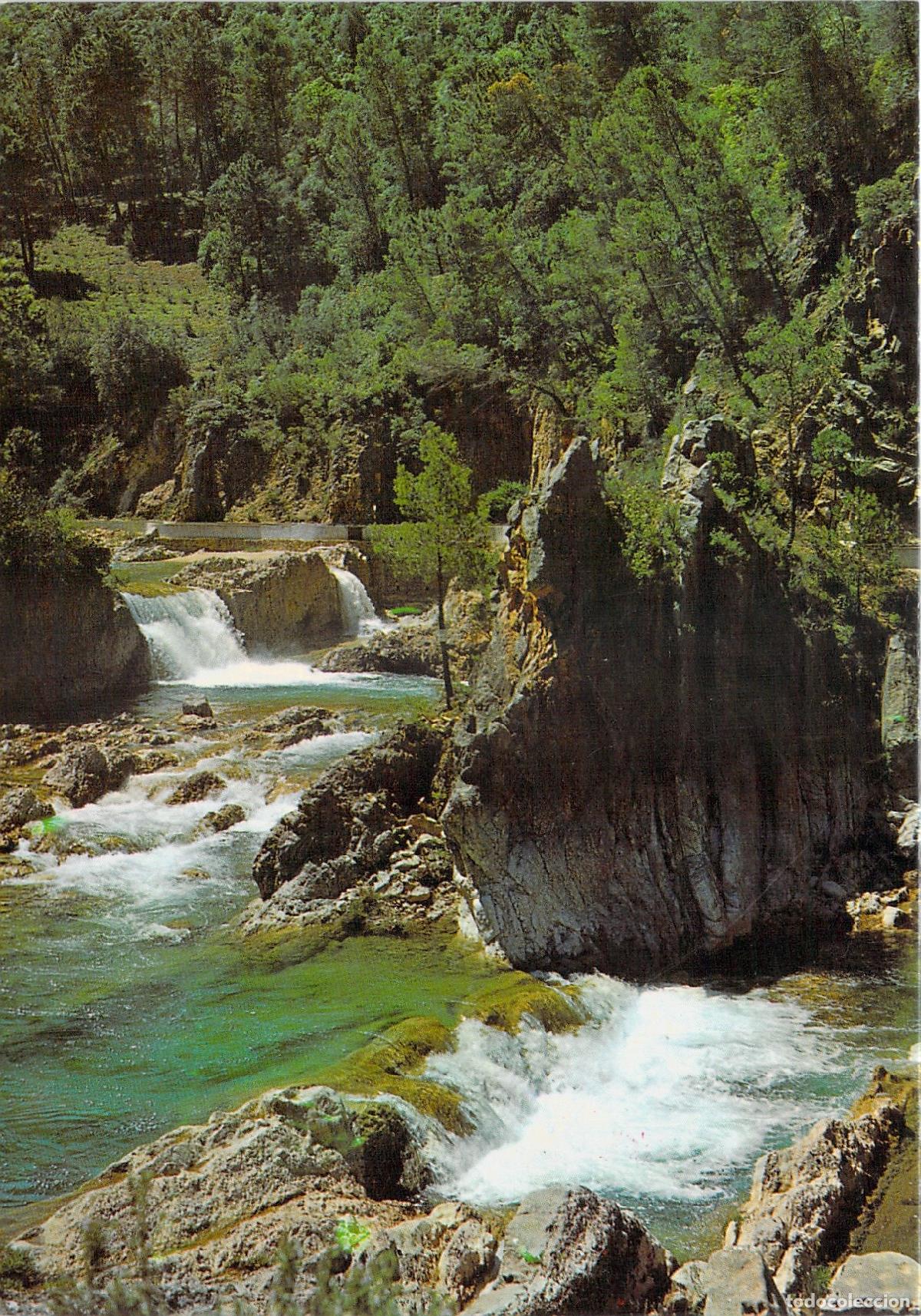 Postales: Postal de las Cascadas del Rio Borosa en Sierra de Cazorla, Jaen