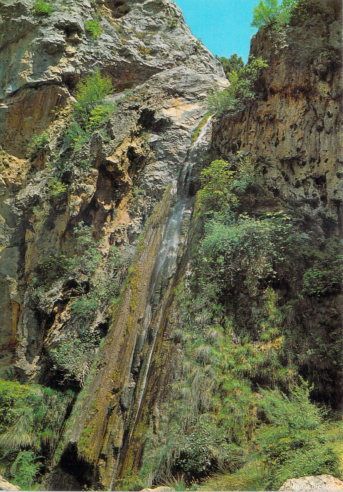 Postales: Postal del Salto de la Magdalena en Cazorla, Ja&eacute;n