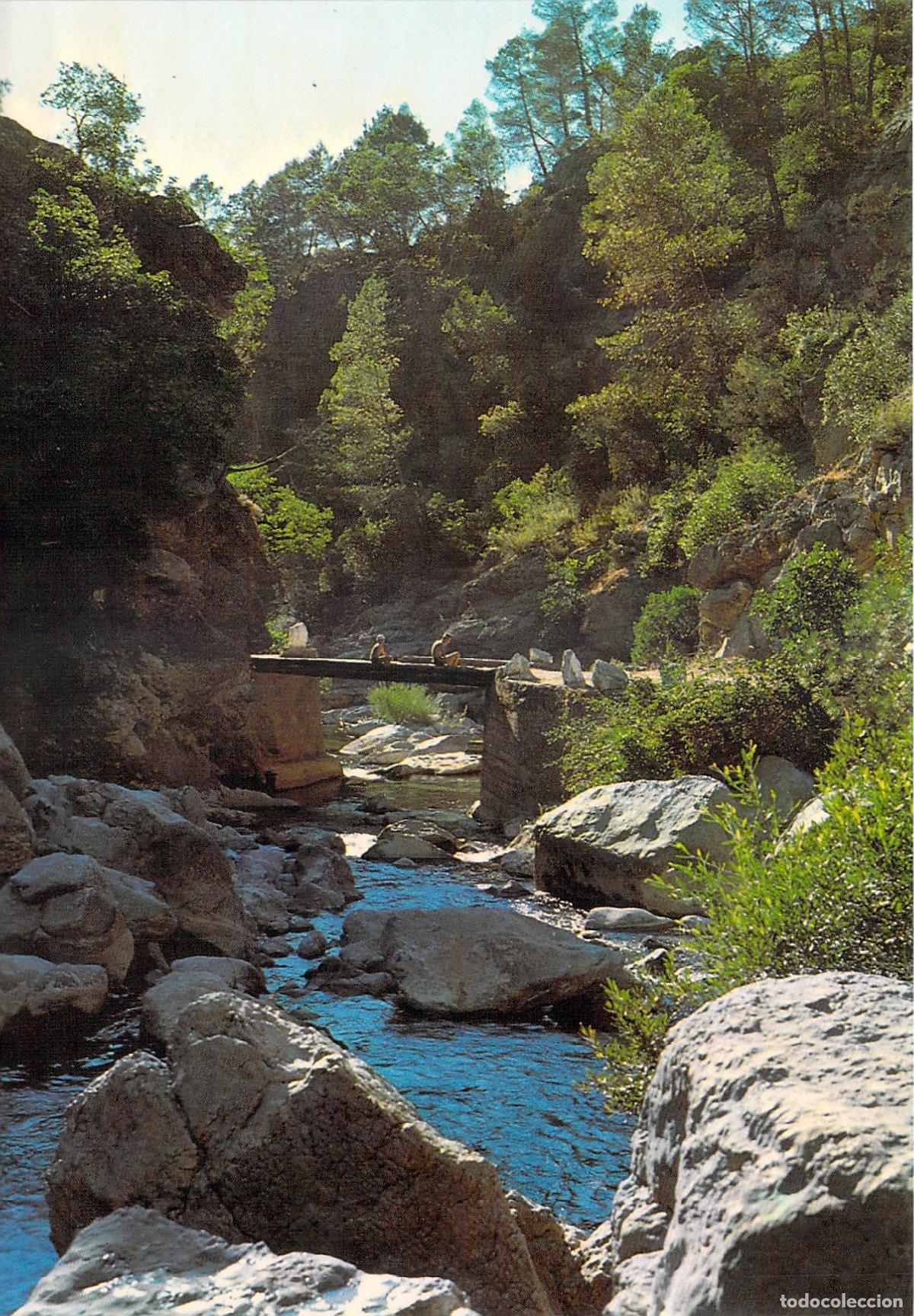 Postales: Postal de la Sierra de Cazorla, Rio Borosa y Puente del Cinorrio en Jaen