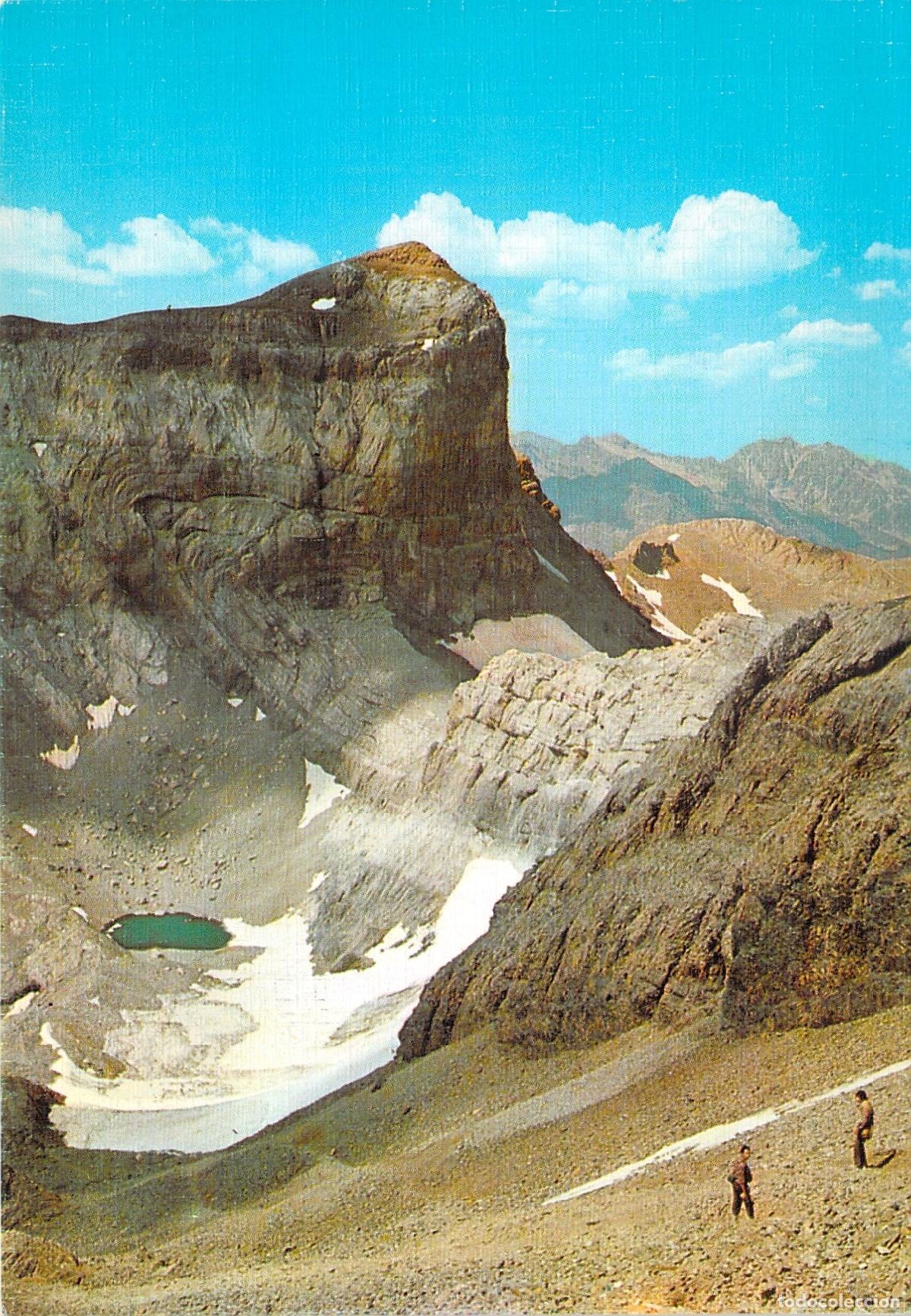 Postales: Postal del Parque Nacional de Ordesa: Pico Cilindro y Lago Helado