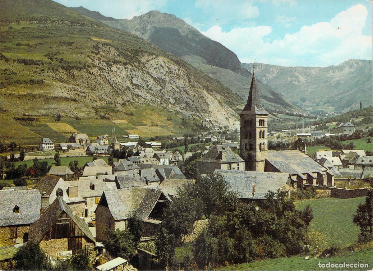 Postales: Postal de Arties en el Valle de Ar&aacute;n, vista general de la localidad