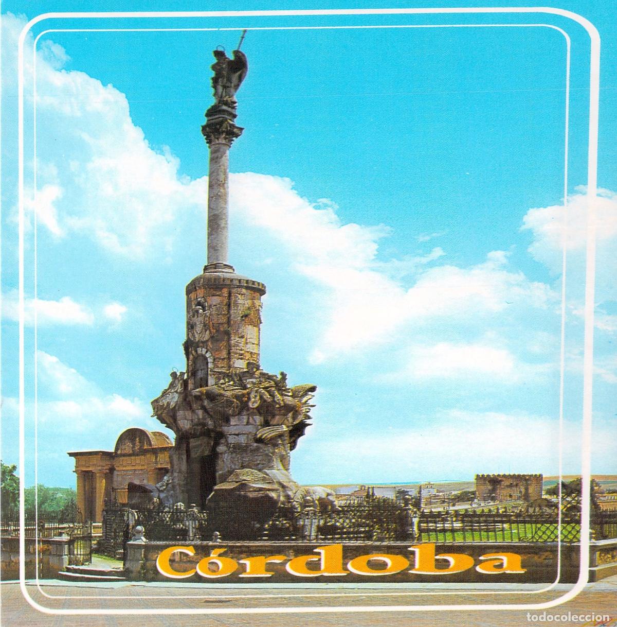 Postales: Postal de C&oacute;rdoba: Monumento al San Rafael Arc&aacute;ngel Custodio
