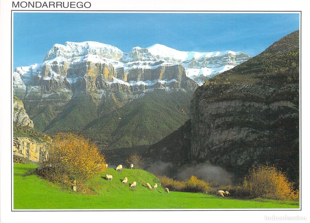 Postales: Postal del Monte Mondarruego en el Parque Nacional de Ordesa