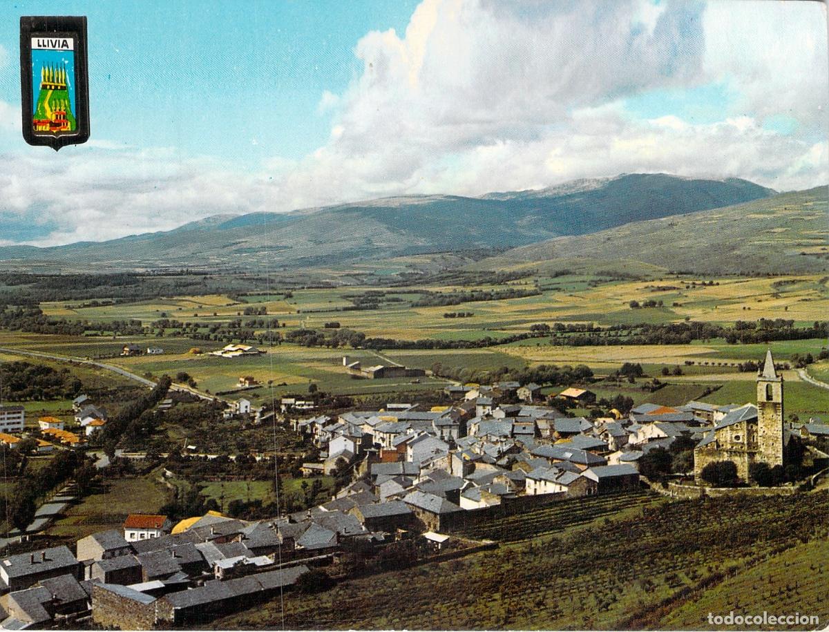 Postales: Postal panor&aacute;mica de Llivia, vista general