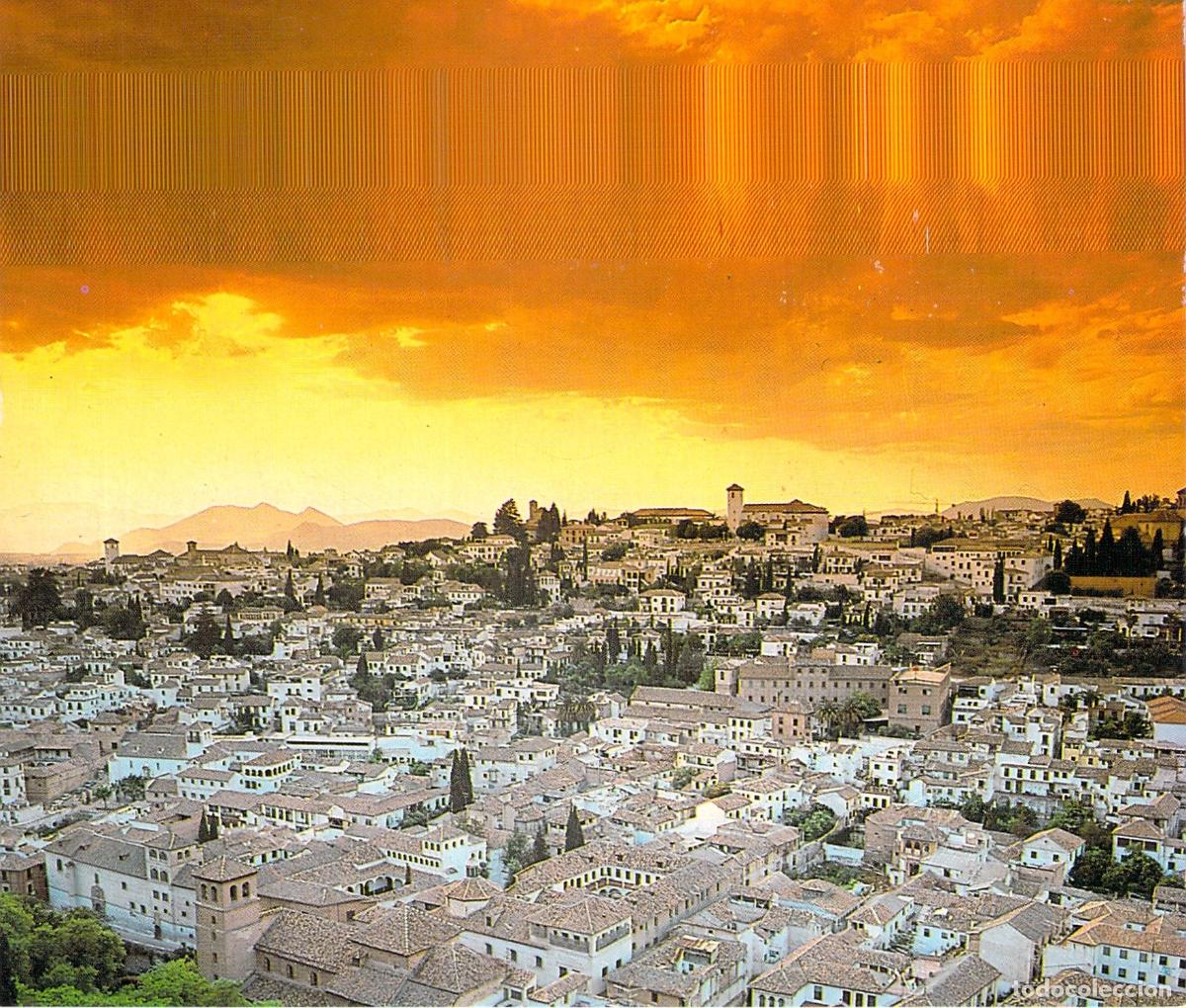Postales: Postal de Granada, Vista Panor&aacute;mica del Albaic&iacute;n