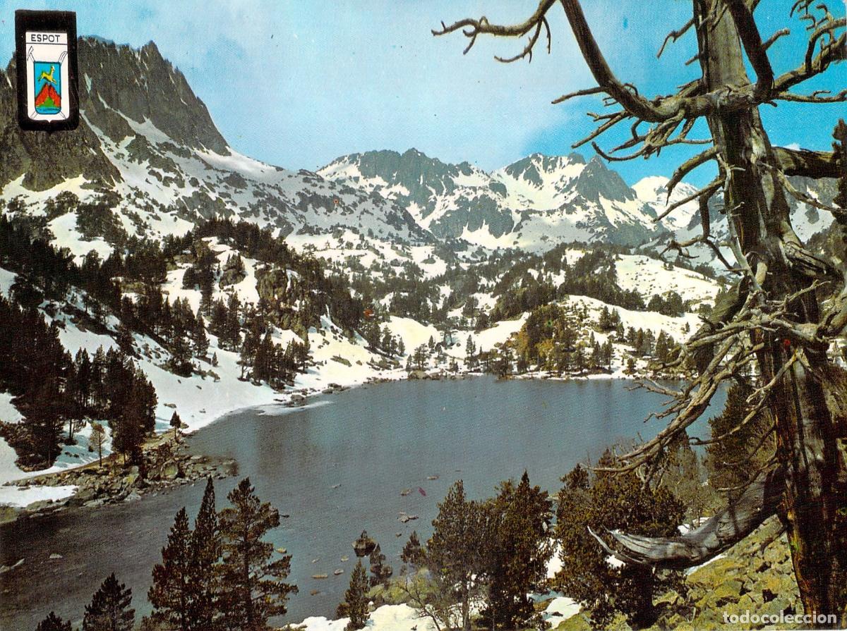Postales: Postal del Estany de Sant Maurici en el Pirineo Catal&aacute;n