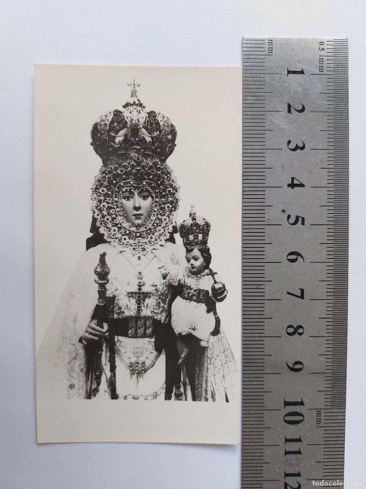 Postales: Estampa con imagen de la Virgen y el Ni&ntilde;o Jes&uacute;s