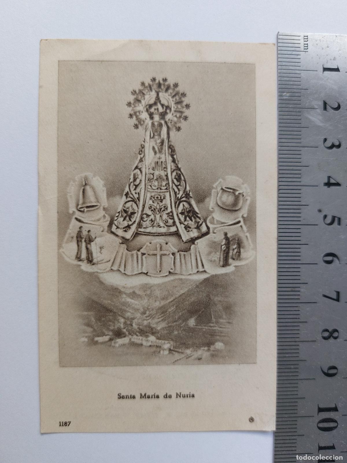 Postales: Estampa de la Virgen de Nuria, Patrona de los Pirineos