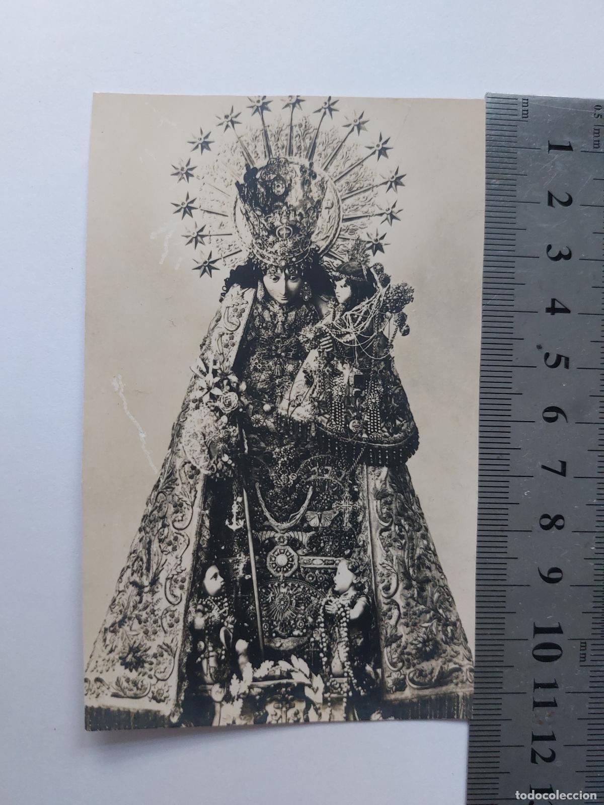 Postales: Estampa con imagen de la Virgen Mar&iacute;a con ni&ntilde;o