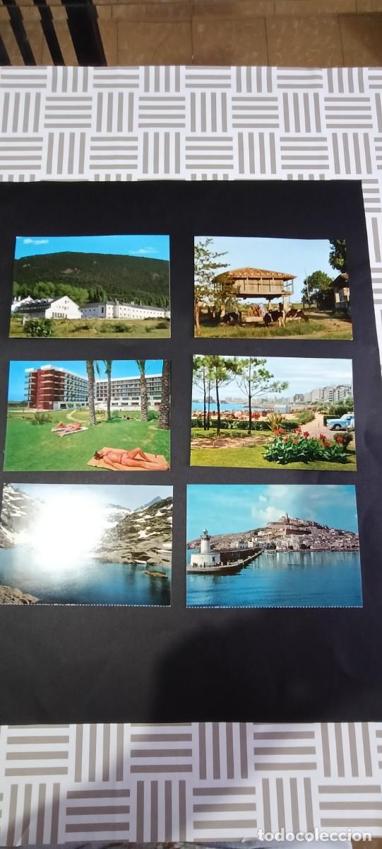 Postales: Gran Lote de 10 antiguas tarjetas postales de Espa&ntilde;a (A&ntilde;os 60 a 90) - Ibiza, Costa Brava, Alicante,