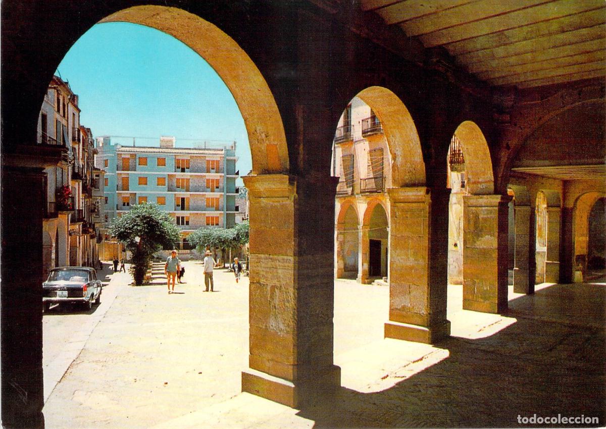 Postales: Postal de la Plaza Calvo Sotelo en Falset, Tarragona
