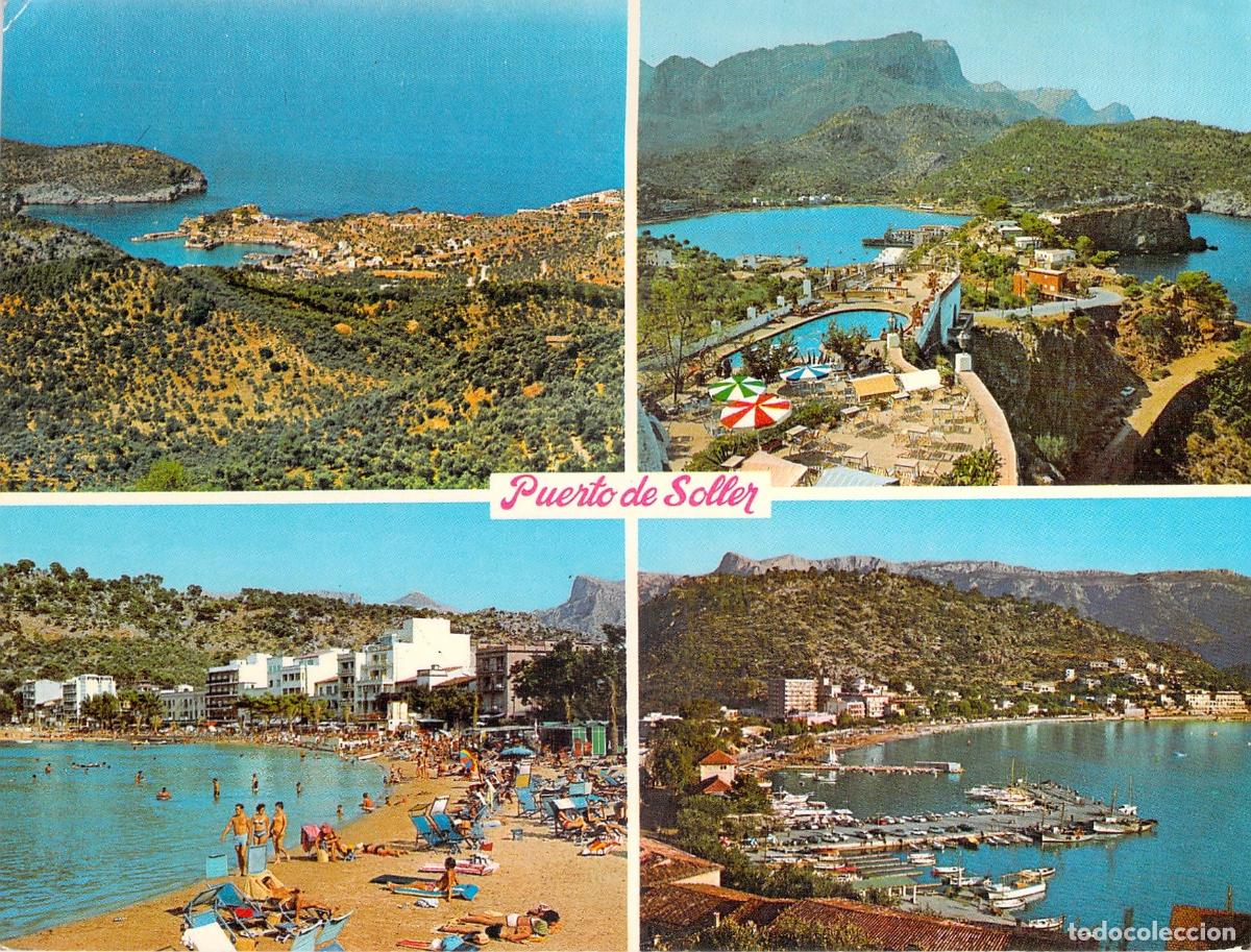 Postales: Postal de Puerto de S&oacute;ller Mallorca, vistas costeras