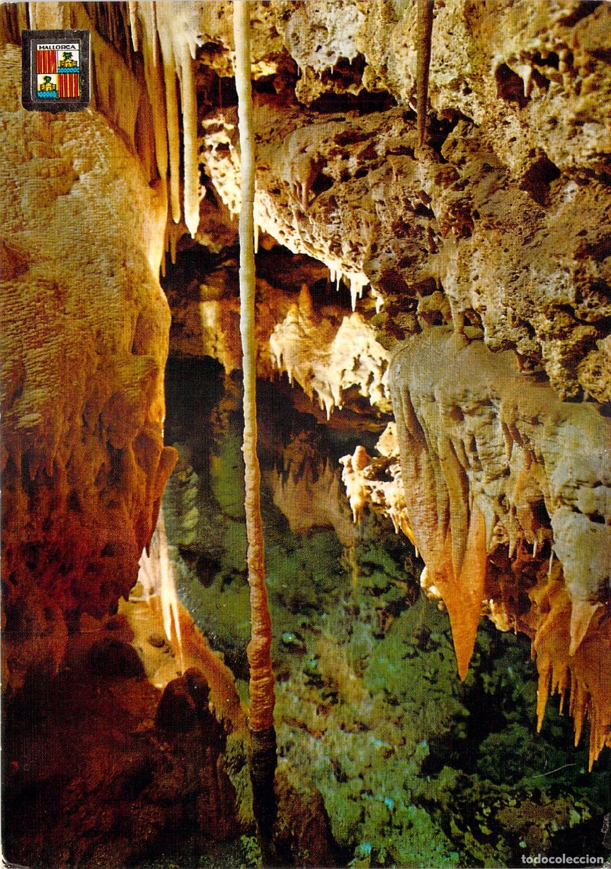 Postales: Postal de las Cuevas dels Hams en Porto Cristo, Mallorca