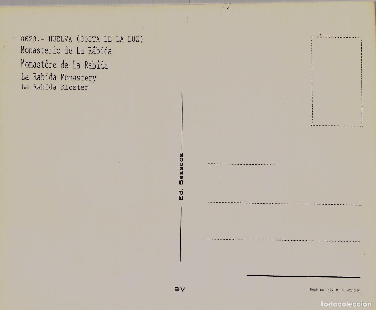 Postales: Postal del Monasterio de La R&aacute;bida en Huelva - Foto 2