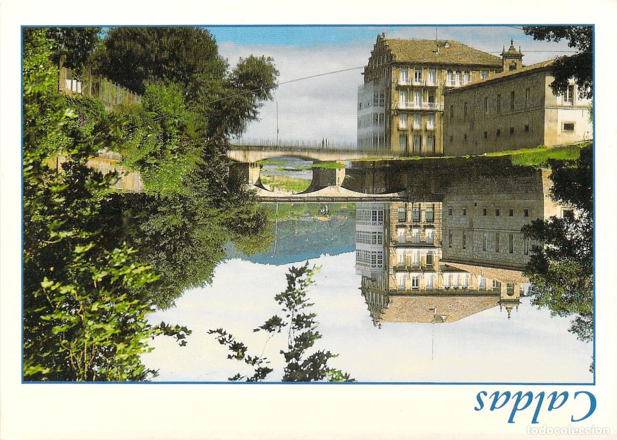 Postales: Postal de Caldas de Reyes Pontevedra Vista Panor&aacute;mica