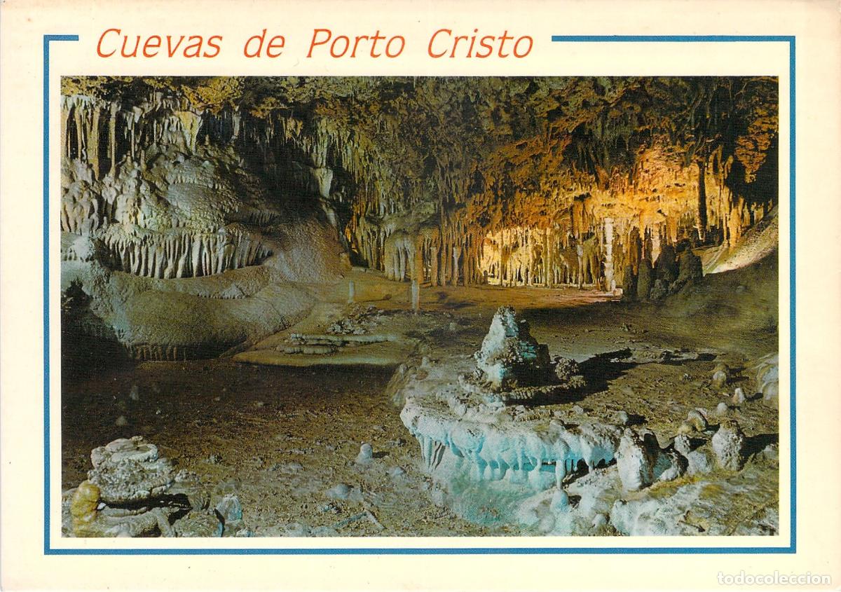 Postales: Postal de las Cuevas dels Hams en Porto Cristo, Mallorca