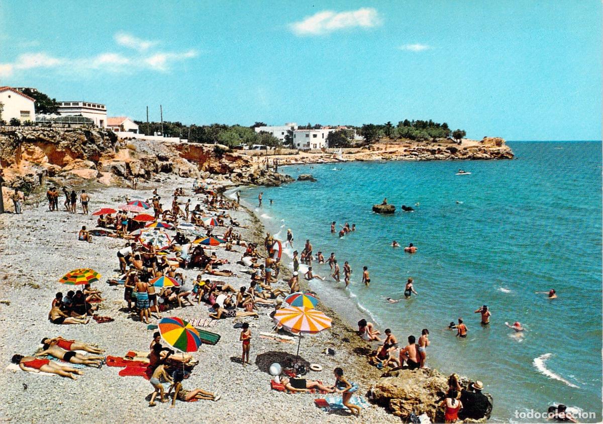 Postales: Postal de la Playa de les Avellanes en La Ampolla Tarragona