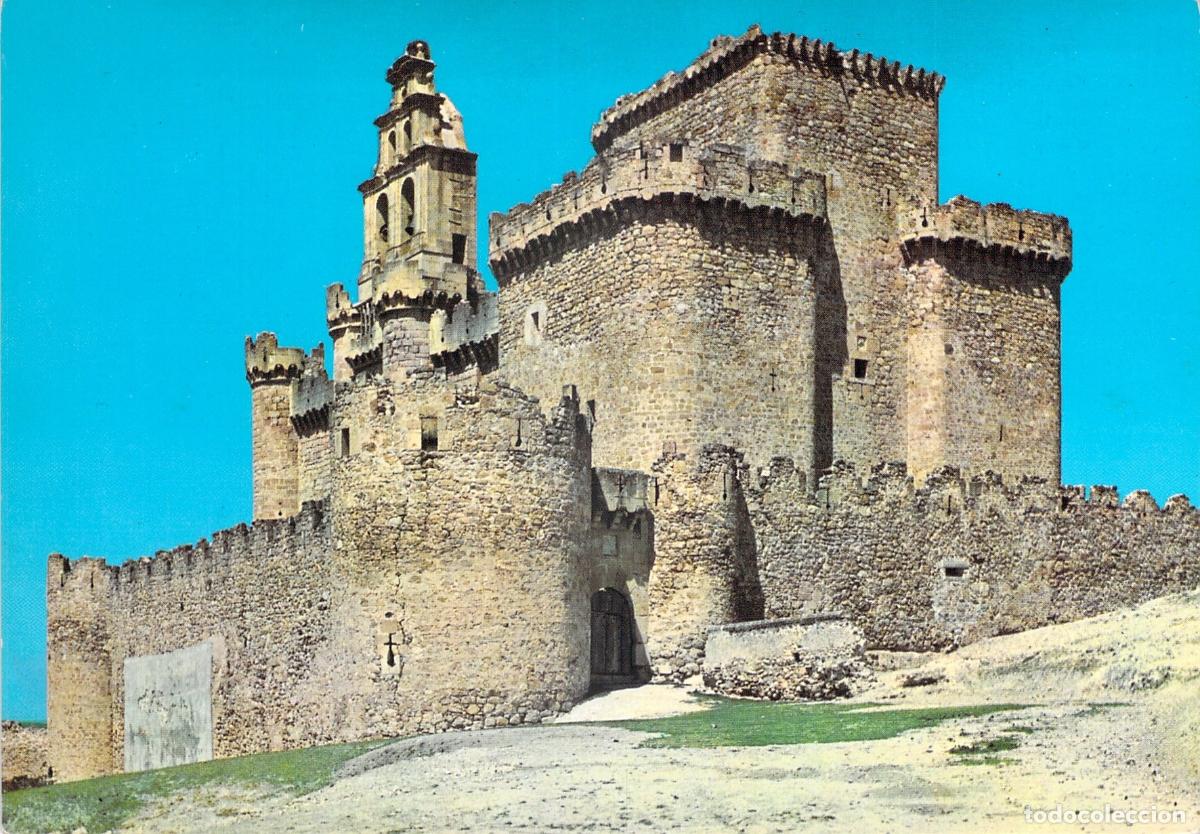 Postales: Postal del Castillo de Tur&eacute;gano, Segovia