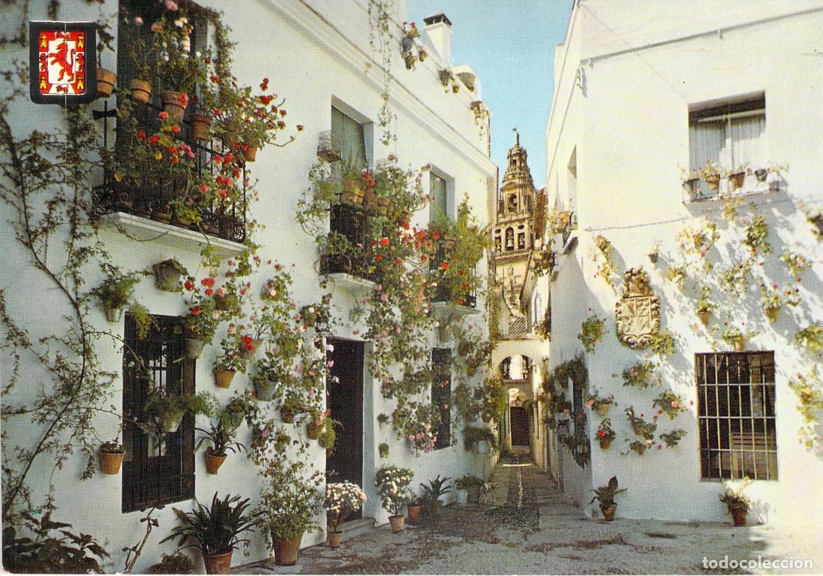 Postales: Postal de la Calleja de las Flores en C&oacute;rdoba