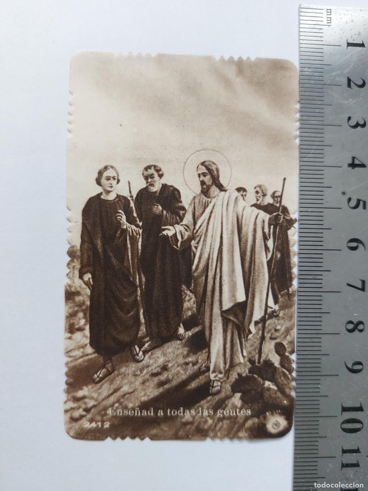 Postales: Estampa de recuerdo de primera misa y ordenaci&oacute;n sacerdotal