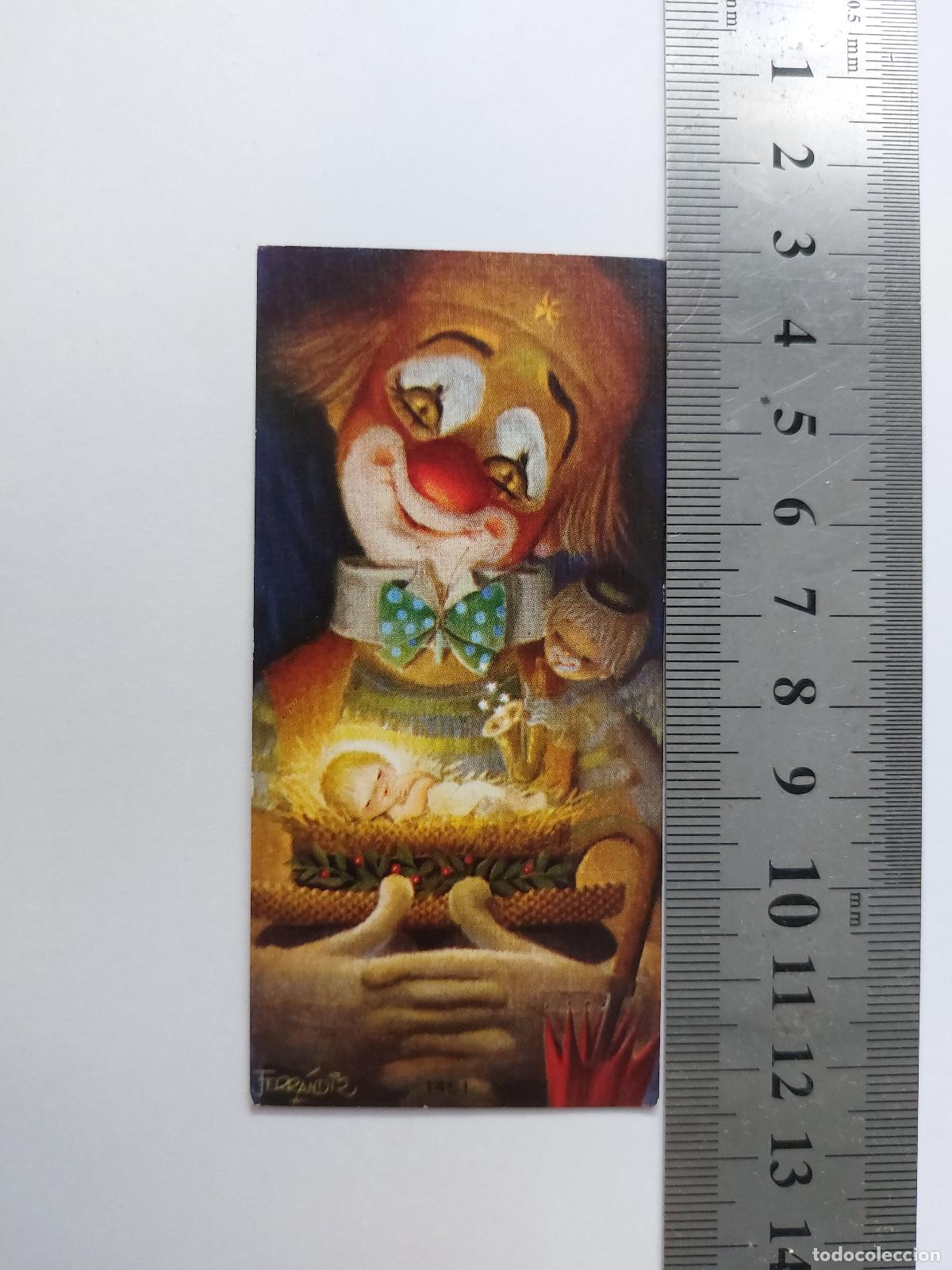 Postales: Estampa de Navidad con ilustraci&oacute;n de Ferrandiz