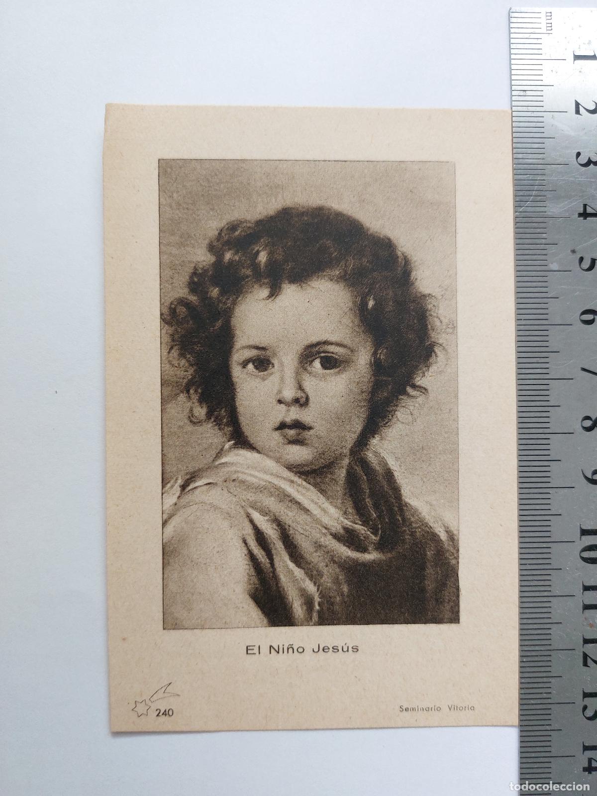 Postales: Estampa del Ni&ntilde;o Jes&uacute;s - Recordatorio de Primera Misa