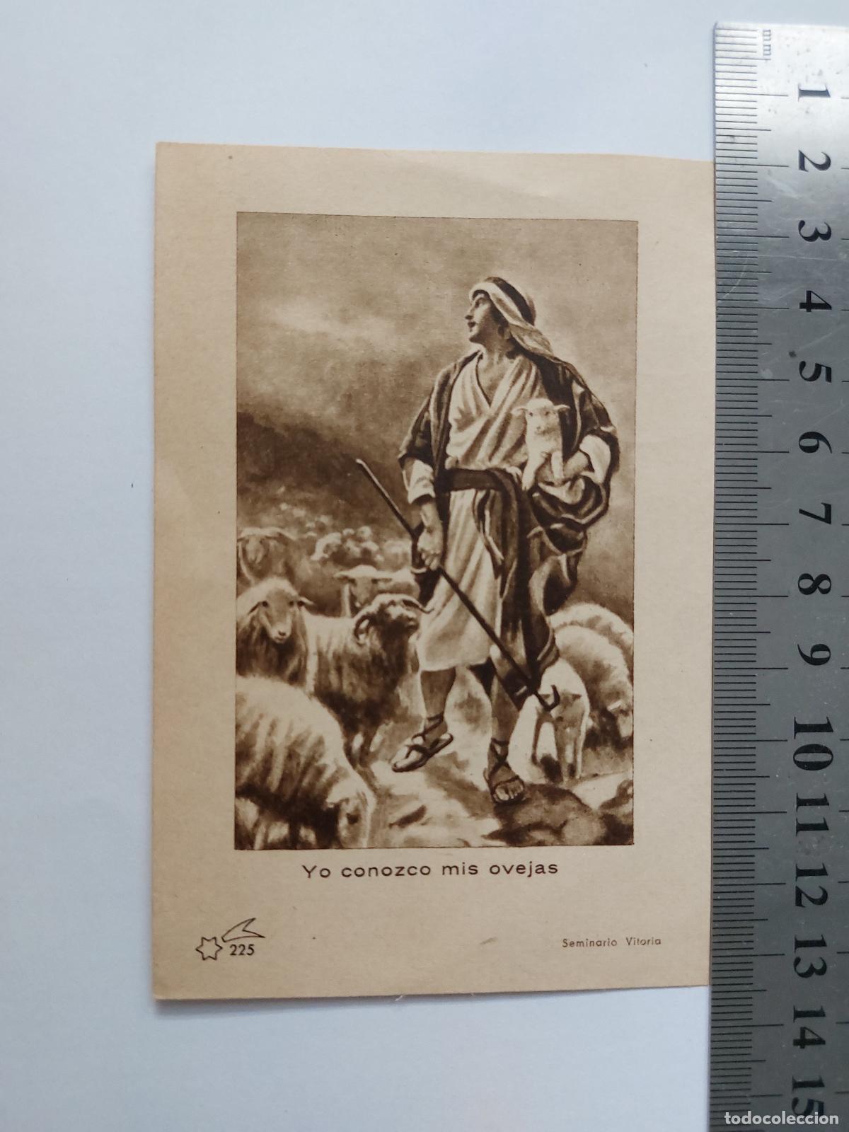 Postales: Estampa de recuerdo de ordenaci&oacute;n sacerdotal y primera misa