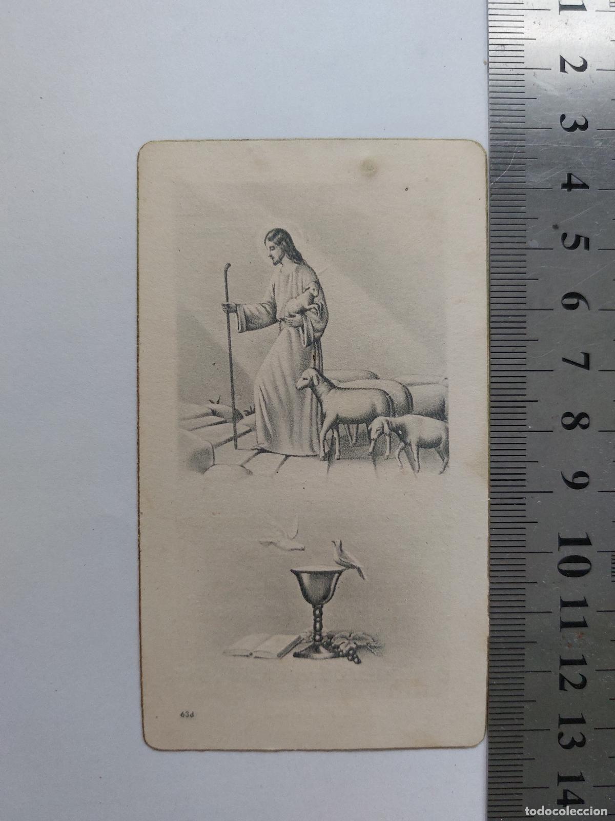Postales: Estampa religiosa de primera misa Manuel Marti Cabanes en Ulldecona
