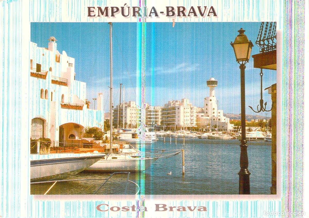 Postales: Postal de Empuriabrava Girona Club Nautico Costa Brava