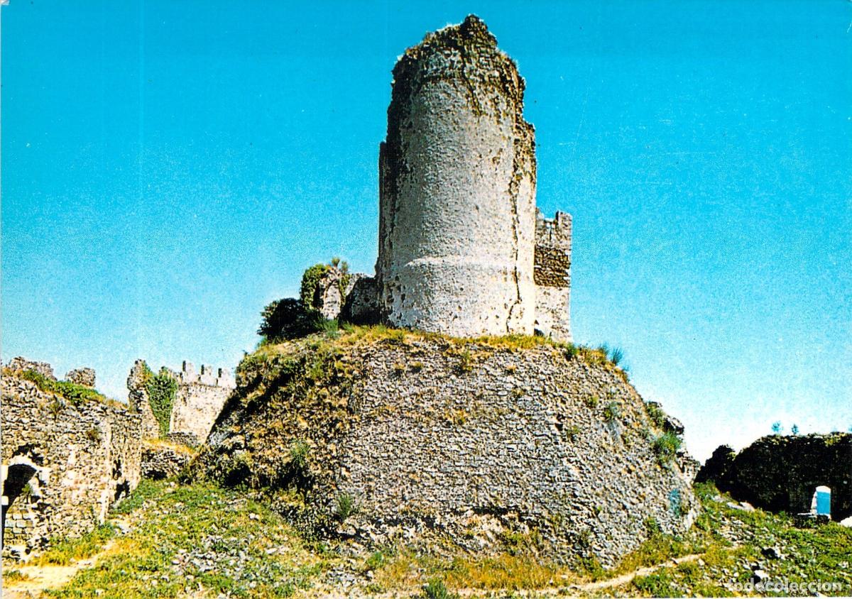 Postales: Postal del Castillo de Montsoriu en Girona