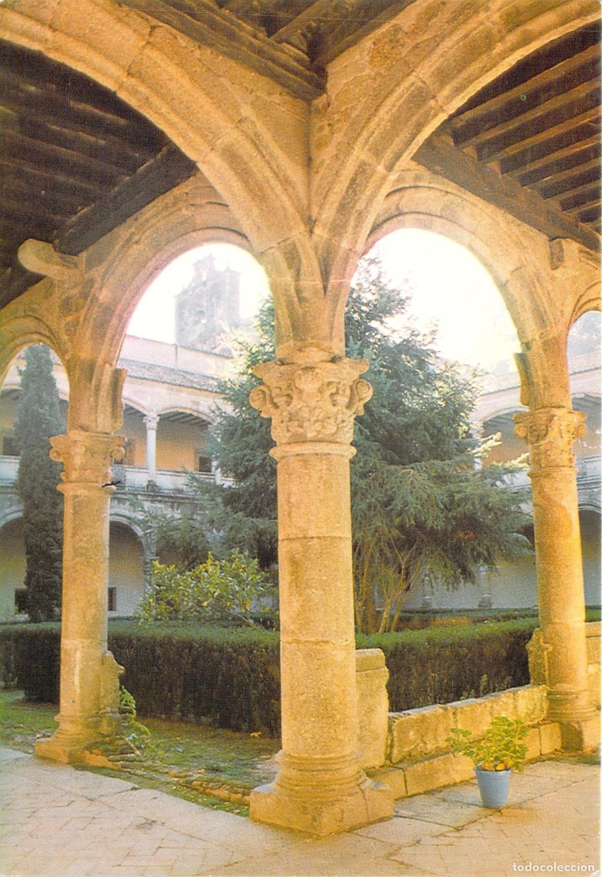Postales: Postal del Claustro Plateresco del Monasterio de San Jer&oacute;nimo de Yuste